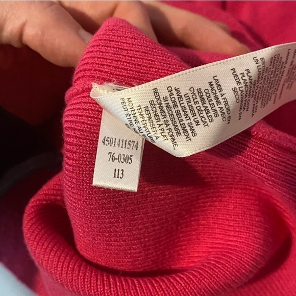 WHITE House Black Market • Sleeveless Eyelet Lace Neck Knit Top - Picture 8 of 10